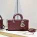 Dior Lady D-Joy Handbag Wine #B57277
