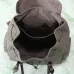 Dior Men's Grey Embossed Leather Backpack with Signature Hardware - Luxury Fashion for Urban & Travel Essentials A205 #B57298