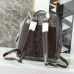 Dior Men's Grey Embossed Leather Backpack with Signature Hardware - Luxury Fashion for Urban & Travel Essentials A205 #B57298