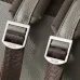 Dior Men's Grey Embossed Leather Backpack with Signature Hardware - Luxury Fashion for Urban & Travel Essentials A205 #B57298