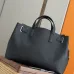 Dior Normandie Black Grained Calfskin Tote Bag 38×29×16cm #B65027