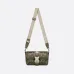 Dior Olive Green Diamond Coated Canvas and Leather #B49962