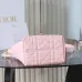 Dior Pink Calfskin Cannage Toujours Mini Tote Bag M2835 #B66562