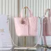 Dior Pink Calfskin Cannage Toujours Mini Tote Bag M2835 #B66562