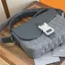 Dior Saddle Messenger Bag – Anthracite Gray Oblique Jacquard & Grained Calfskin with Signature Aluminum Buckle #B59159