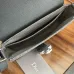 Dior Small Saddle Messenger Bag – Anthracite Gray Oblique Canvas & Grained Calfskin with Aluminum Buckle #B59158