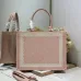 Dior Toile de Jouy Garden Embroidery Canvas Book Tote Bag #B65915