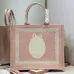 Dior Toile de Jouy Garden Embroidery Canvas Book Tote Bag #B65915