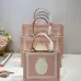 Dior Toile de Jouy Garden Embroidery Canvas Book Tote Bag #B65915