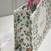 Dior Toile de Jouy Garden Embroidery Canvas Book Tote Bag #B65916
