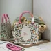 Dior Toile de Jouy Garden Embroidery Canvas Book Tote Bag #B65916