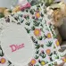 Dior Toile de Jouy Garden Embroidery Canvas Book Tote Bag #B65916