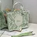 Dior Toile de Jouy Garden Embroidery Canvas Book Tote Bag #B65917