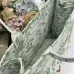 Dior Toile de Jouy Garden Embroidery Canvas Book Tote Bag #B65917