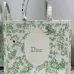 Dior Toile de Jouy Garden Embroidery Canvas Book Tote Bag #B65917
