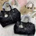 Dior  Toujours Tote Bag Featuring Signature Cannage Quilting And Gold Charms #B60345