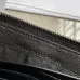 Dior Wallet Leather Gray Oblique Galaxy Long Zip Wallet #B49991