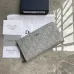 Dior Wallet Leather Gray Oblique Galaxy Long Zip Wallet #B49991