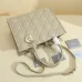 Medium Dior Book Tote Black Macrocannage Calfskin #B49969