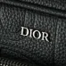 Medium East-West Tote Bag Deep Gray Dior Gravity Leather and Deep Gray Grained Calfs #B49954
