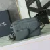 Medium East-West Tote Bag Deep Gray Dior Gravity Leather and Deep Gray Grained Calfs #B49954