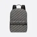 Rider Backpack Beige and Black Dior Oblique Jacquard #B49958