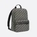Rider Backpack Beige and Black Dior Oblique Jacquard #B49958
