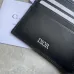 Saddle Bifold Wallet Black Grained Calfskin Marquetry #B49988