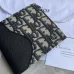 Saddle Bifold Wallet Black Grained Calfskin Marquetry #B49988