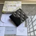 Saddle Bifold Wallet Black Grained Calfskin Marquetry #B49988