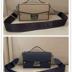Baguette Soft Trunk Leather Multicolour Size:22*13*6.5cm #B48936
