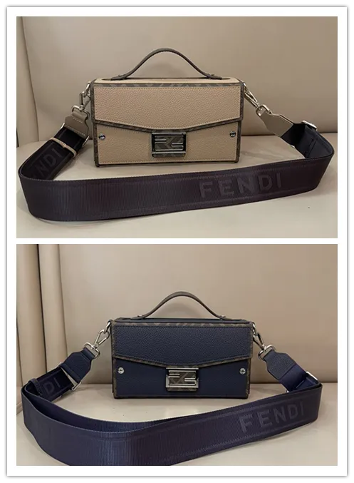 Baguette Soft Trunk Leather Multicolour Size:22*13*6.5cm #B48936