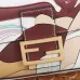 Fendi Baguette Artist Print Canvas Shoulder Bag 27x15x6cm #B64992