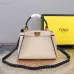 Fendi Handbag Peekaboo Mini Cuoio Romano leather Size:23*18*11cm #B48938