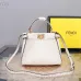 Fendi Handbag Peekaboo Mini Cuoio Romano leather Size:23*18*11cm #B48938