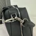 Fendi Brown/Black Grained Leather Hobo Bag with Adjustable Strap - Luxurious Women's Crossbody Shoulder Bag for Timeless Elegance #B58159