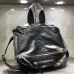 Givenchy Black Textured Patent Leather Medium Pandora Bag #B52281