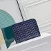 Goyard Canvas Clutch with Leather Trim #B45639
