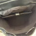 Gucci 625770 GG Flap Backpack Grey Jacquard Drawstring Rucksack #A67480