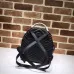 Gucci Black Chevron Quilted GG Mini Leather Backpack 476671 #B66558