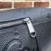 Gucci Black Embossed GG Leather Large Men Backpack 766932 #B66552