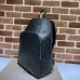 Gucci Black Embossed GG Leather Large Men Backpack 766932 #B66552