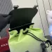 Gucci Chroma Gradient GG Supreme Canvas Backpack with Lime Green Flap and Silver-Tone Hardware 792080 #B58333