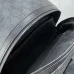 Gucci Grey GG Canvas Backpack A0020S W34xH45xD17cm #B67184