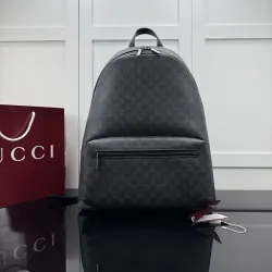 Gucci Grey GG Canvas Backpack A0020S W34xH45xD17cm #B67184