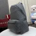 Gucci Grey GG Canvas Large Capacity Travel Backpack A0020S #B66543