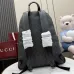 Gucci Grey GG Canvas Large Capacity Travel Backpack A0020S #B66543