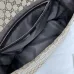 GG canvas large crossbody bag in beige and dark brown canva #B49670