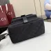 Gucci 854743 Medium Messenger Bag - Black Canvas & Leather #B60905