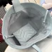 Gucci 855279 GG Marmont Large Tote Bag - White / Light Blue #B60907